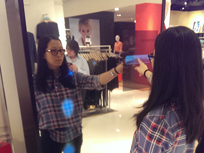 Magic Mirror Case Study: Galeries Lafayette