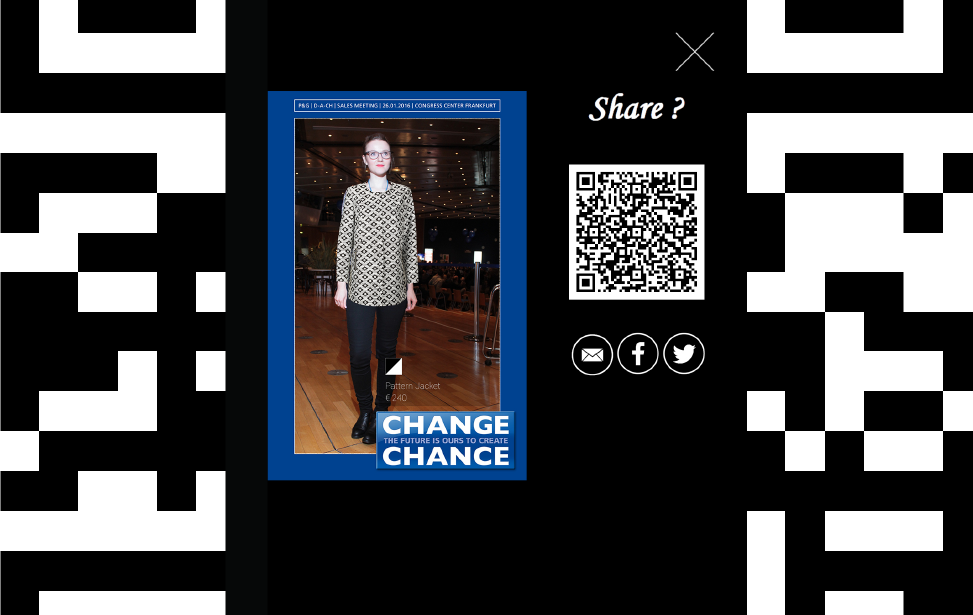 QR Code Sharing Function