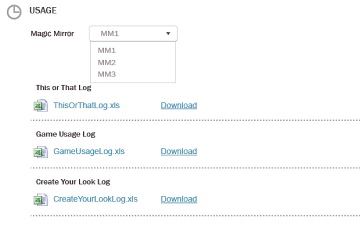 Control panel version 1.0 launched-Usage log