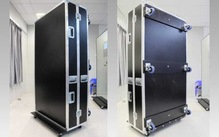 Flight Case to transport Magic Mirror 1